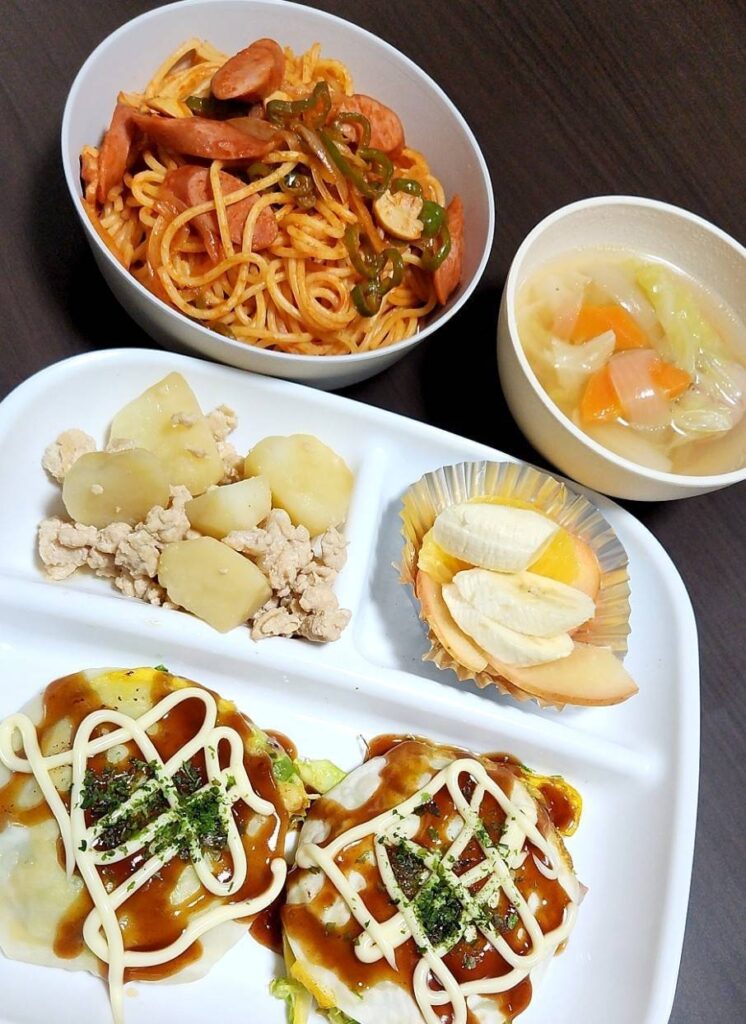 ＠REVE滝山の晩ご飯